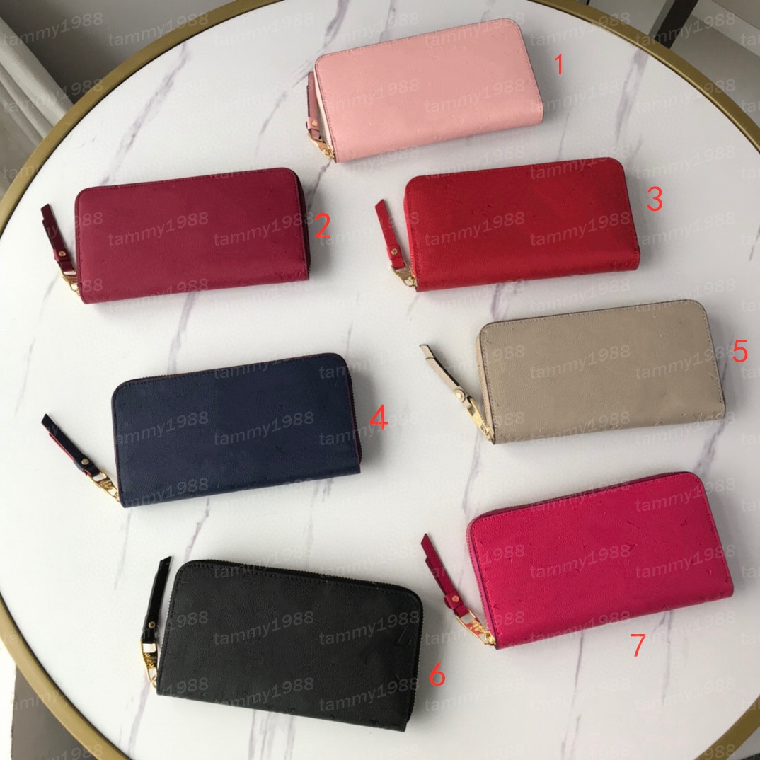 Fashion 5A Genuine Leather Embossed wallet single zipper wallets women clutch wallets lady ladies long classical purse with orange box card, Black embossed #6
Fashion 5A Genuine Leather Embossed wallet single zipper wallets women clutch wallets lady ladies long classical purse with orange box card, Black embossed #6