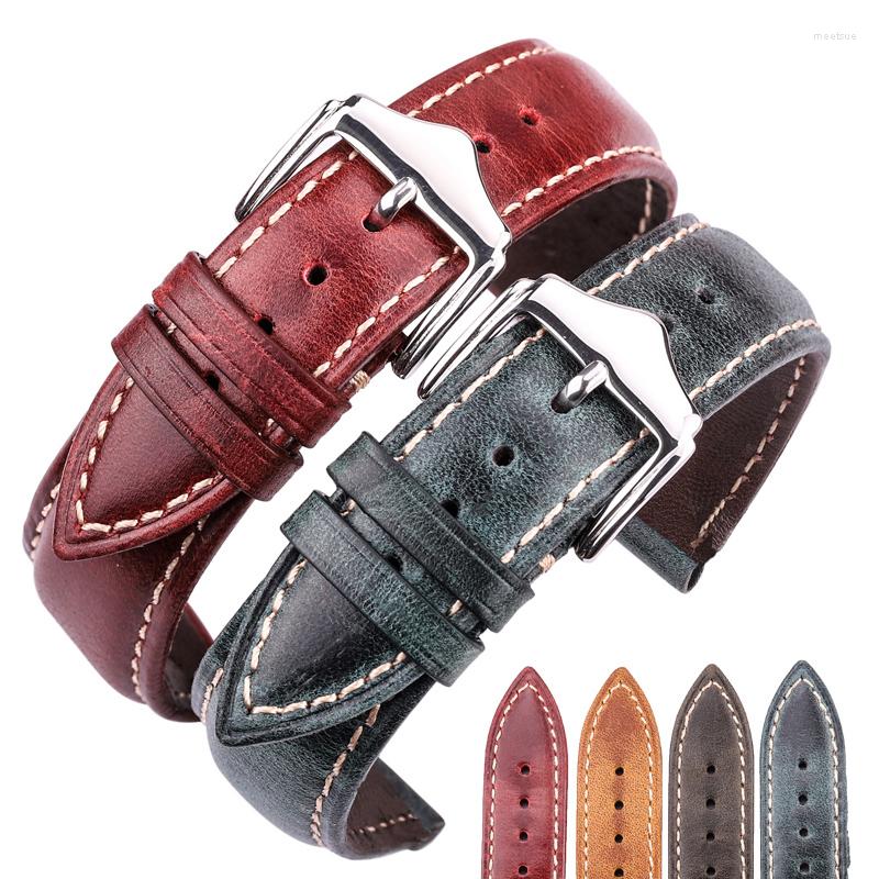 Watch Bands Cowhide Watchbands 18mm 20mm 22mm 24mm Blue Yellow Green Women Men Genuine Leather Vintage Wrist Band Strap Belt
Watch Bands Cowhide Watchbands 18mm 20mm 22mm 24mm Blue Yellow Green Women Men Genuine Leather Vintage Wrist Band Strap Belt