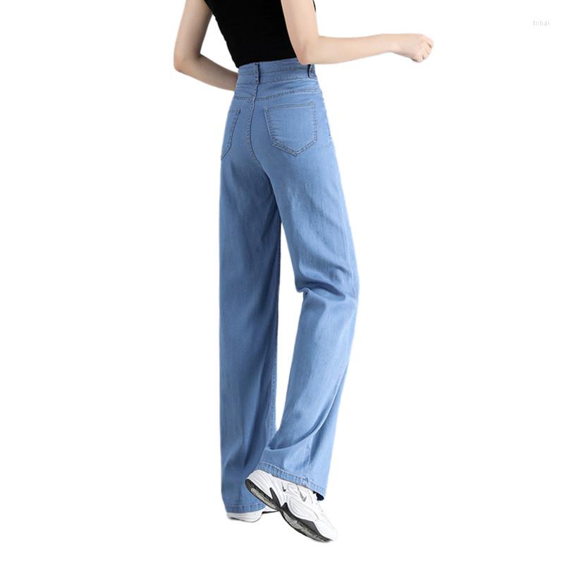 Women's Jeans Women High Waist Wide Leg Summer Loose Thin Pants Hight Street Trousers For Girl, Blue ankle length
Women's Jeans Women High Waist Wide Leg Summer Loose Thin Pants Hight Street Trousers For Girl, Blue ankle length