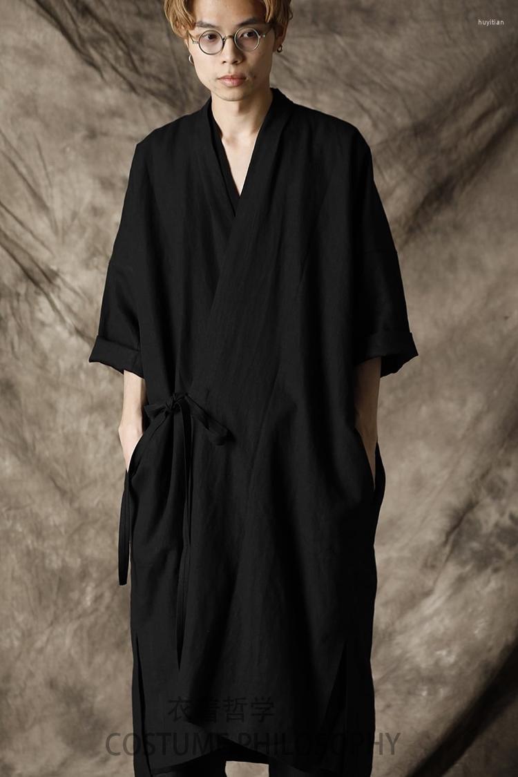 Men' Trench Coats Men' Coat Leisure Trend Dark Medium Length Japanese Super Loose Windbreaker Fashion, Black
Men' Trench Coats Men' Coat Leisure Trend Dark Medium Length Japanese Super Loose Windbreaker Fashion, Black