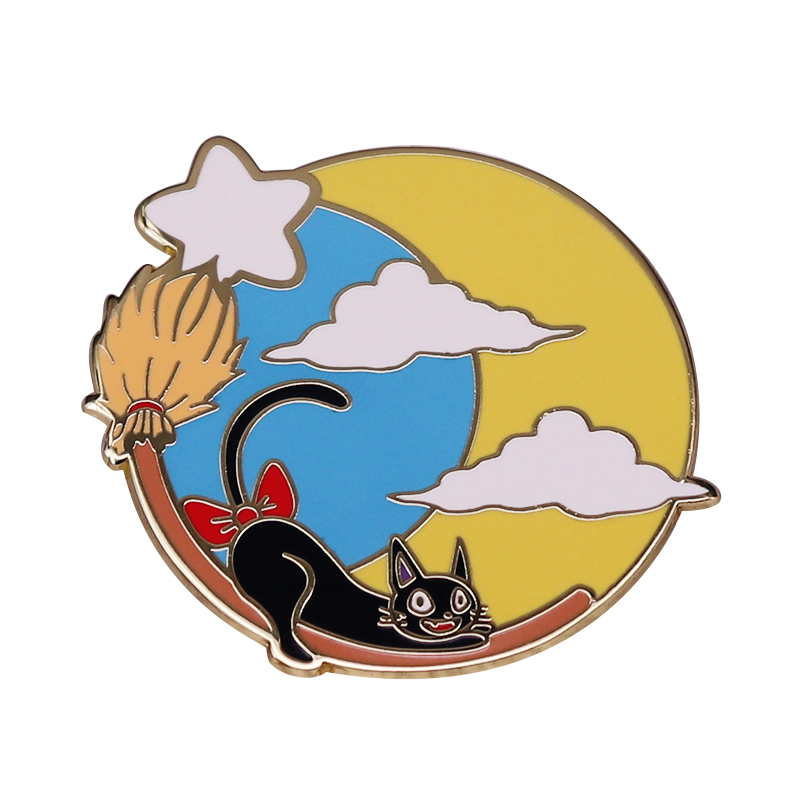 Other Fashion Accessories Kiki's Delivery Service Black Cat Jiji Brooch Pins Enamel Metal Badges Lapel Pin Brooches Jackets Fashion Jewelry Accessories
Other Fashion Accessories Kiki's Delivery Service Black Cat Jiji Brooch Pins Enamel Metal Badges Lapel Pin Brooches Jackets Fashion Jewelry Accessories
