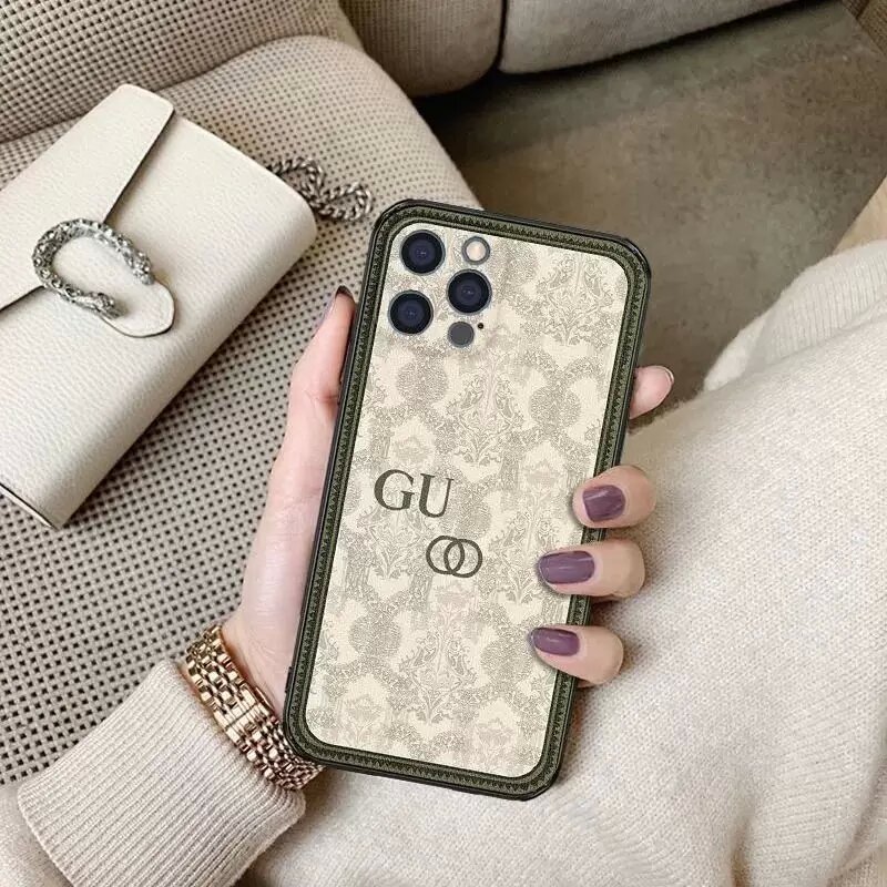 

Iphone Case Designer Mobile Phone Cases European And American Fashion 13 Pro Max 12 11 All Inclusive X Xs Xr Luxury 8P/7P Shockproof Shell, Green