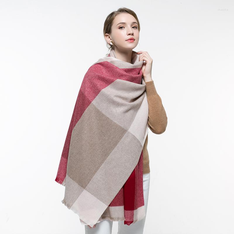 Scarves Winter Plaid Cashmere Scarf For Women Thicken Warm Shawls And Wraps Echarpe Pashmina Ladies Capes Foulard Femme
Scarves Winter Plaid Cashmere Scarf For Women Thicken Warm Shawls And Wraps Echarpe Pashmina Ladies Capes Foulard Femme