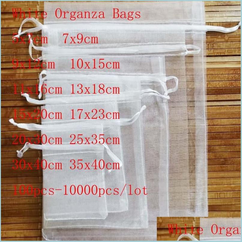Jewelry Pouches Bags Jewelry Pouches Wholesale 100 Pcs/Lot White Dstring Organza Bags Small Package Christmas Wedding Packaging Gif Dhw9T
Jewelry Pouches Bags Jewelry Pouches Wholesale 100 Pcs/Lot White Dstring Organza Bags Small Package Christmas Wedding Packaging Gif Dhw9T