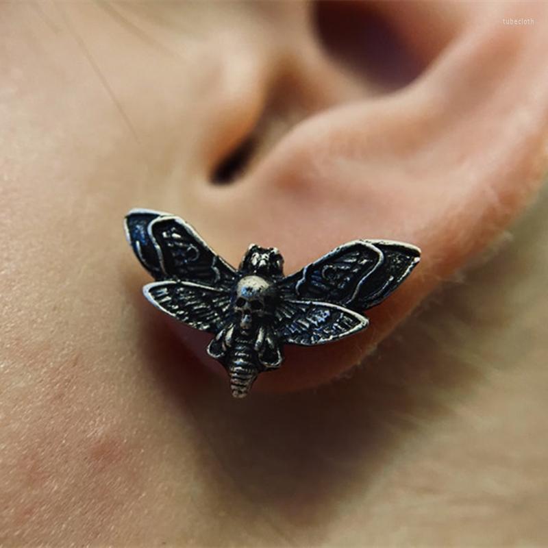 Stud Earrings Gothic Death Head Moth For Women Female Earring Witch Party Jewelry Fashion Accessories Gifts Her 
Stud Earrings Gothic Death Head Moth For Women Female Earring Witch Party Jewelry Fashion Accessories Gifts Her