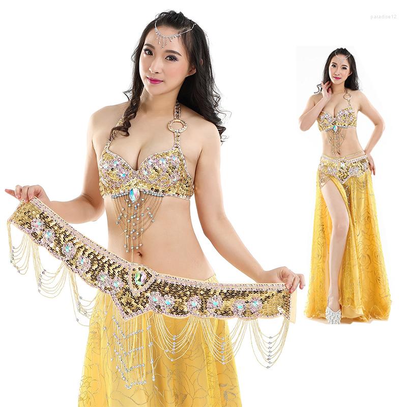 Stage Wear Style Belly Dance Costume S/M/L 3pcs Bra&Belt&Skirt Sexy Oriental Dancing Women Clothes Set Bellydance Performance, Yellow
Stage Wear Style Belly Dance Costume S/M/L 3pcs Bra&Belt&Skirt Sexy Oriental Dancing Women Clothes Set Bellydance Performance, Yellow