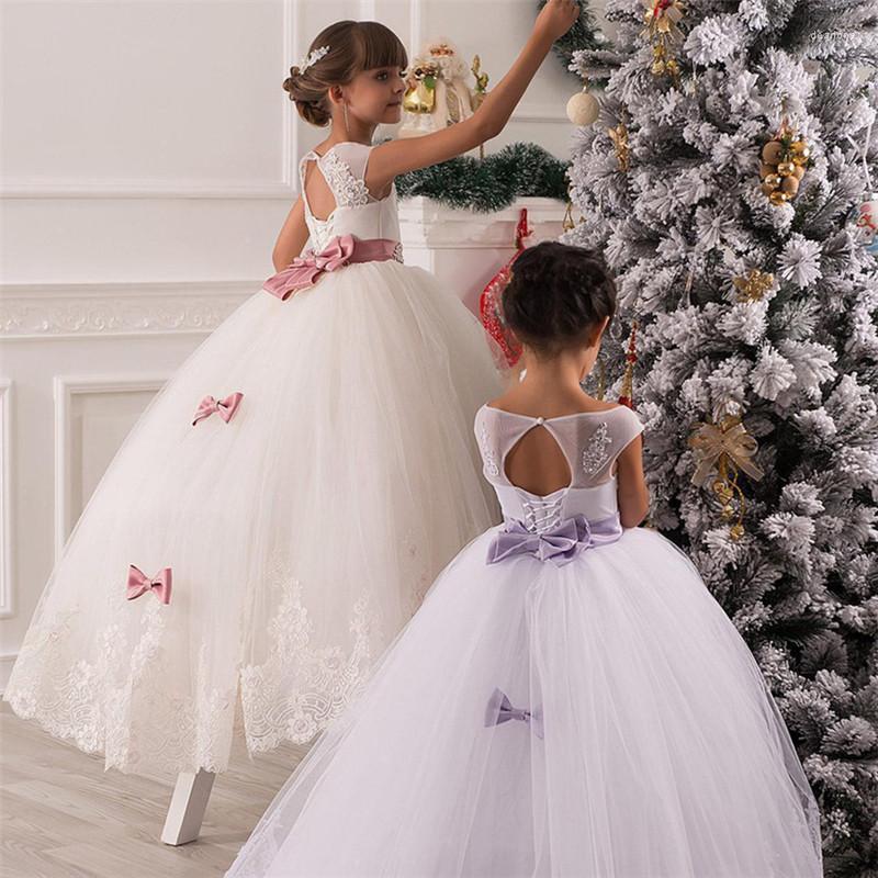 Girl Dresses Lace Princess Flower 2022 Ball Gown First Communion For Girls Sleeveless Tulle Toddler Pageant, White
Girl Dresses Lace Princess Flower 2022 Ball Gown First Communion For Girls Sleeveless Tulle Toddler Pageant, White