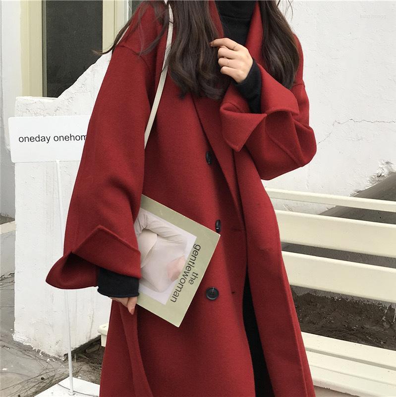 Women' Wool Women' & Blends 2022 Winter Women Plus Size Korean Fashion Clothing Long Black Coat Casual Style Overcoat Female
Women' Wool Women' & Blends 2022 Winter Women Plus Size Korean Fashion Clothing Long Black Coat Casual Style Overcoat Female