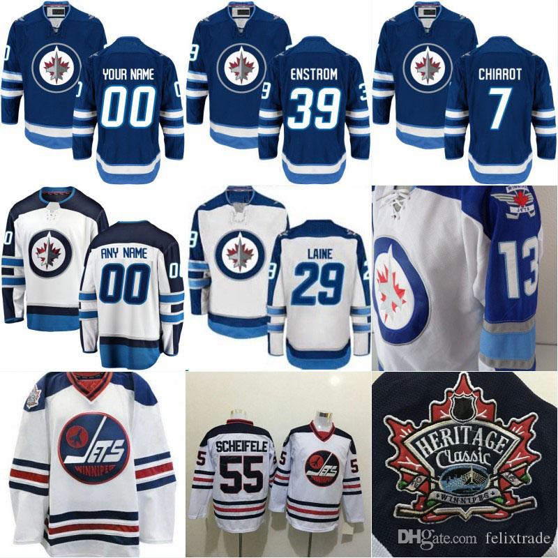 Mens 2016 HERITAGE CLASSIC Winnipeg Jets 7 Ben Chiarot 39 Toby Enstrom 5 Dmitry Kulikov 44 Josh Morrissey Stiched Hockey Jerseys, White 1
Mens 2016 HERITAGE CLASSIC Winnipeg Jets 7 Ben Chiarot 39 Toby Enstrom 5 Dmitry Kulikov 44 Josh Morrissey Stiched Hockey Jerseys, White 1