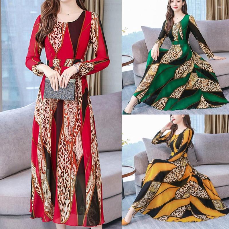 Casual Dresses Home Nest Fashion Womens Lady O-Neck Long Dress Sleeve Leopard Print Fit And Flare Women's Summer, Yellow
Casual Dresses Home Nest Fashion Womens Lady O-Neck Long Dress Sleeve Leopard Print Fit And Flare Women's Summer, Yellow