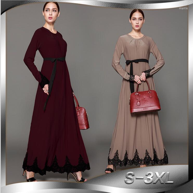 Casual Dresses Islamic Long-sleeved Embroidery Muslim Middle Eastern Dress Dubai Turkish, As show
Casual Dresses Islamic Long-sleeved Embroidery Muslim Middle Eastern Dress Dubai Turkish, As show