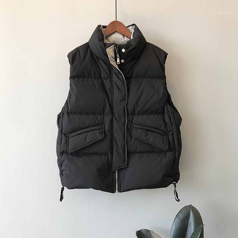 Women's Vests Women's 2022 Women Winter Vest Coat Stand Collar Chic White Duck Down Warm Tops Chaleco Mujer, Beige
Women's Vests Women's 2022 Women Winter Vest Coat Stand Collar Chic White Duck Down Warm Tops Chaleco Mujer, Beige
