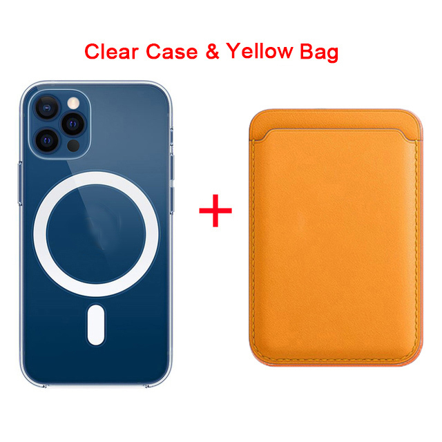 Magnetic Phone Cases with Leather Wallet Card Bag Holder Case For Magsafe iPhone 12 13 14 Pro Max Mini 14 Mag Safe Back Cover, Case+black bag
Magnetic Phone Cases with Leather Wallet Card Bag Holder Case For Magsafe iPhone 12 13 14 Pro Max Mini 14 Mag Safe Back Cover, Case+black bag