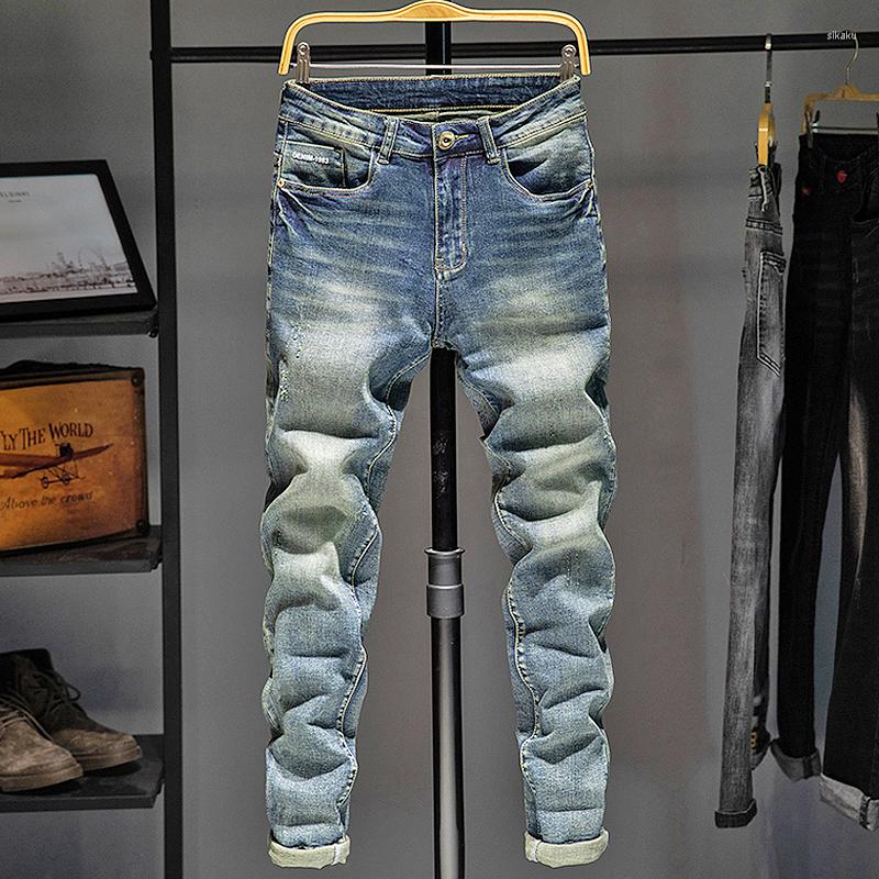 Men's Jeans Fashion Casual Mens / Skinny Men Straight Men's/Women's Ripped Denim Washed Frayed Made Old Stretch Pants, Light blue
Men's Jeans Fashion Casual Mens / Skinny Men Straight Men's/Women's Ripped Denim Washed Frayed Made Old Stretch Pants, Light blue
