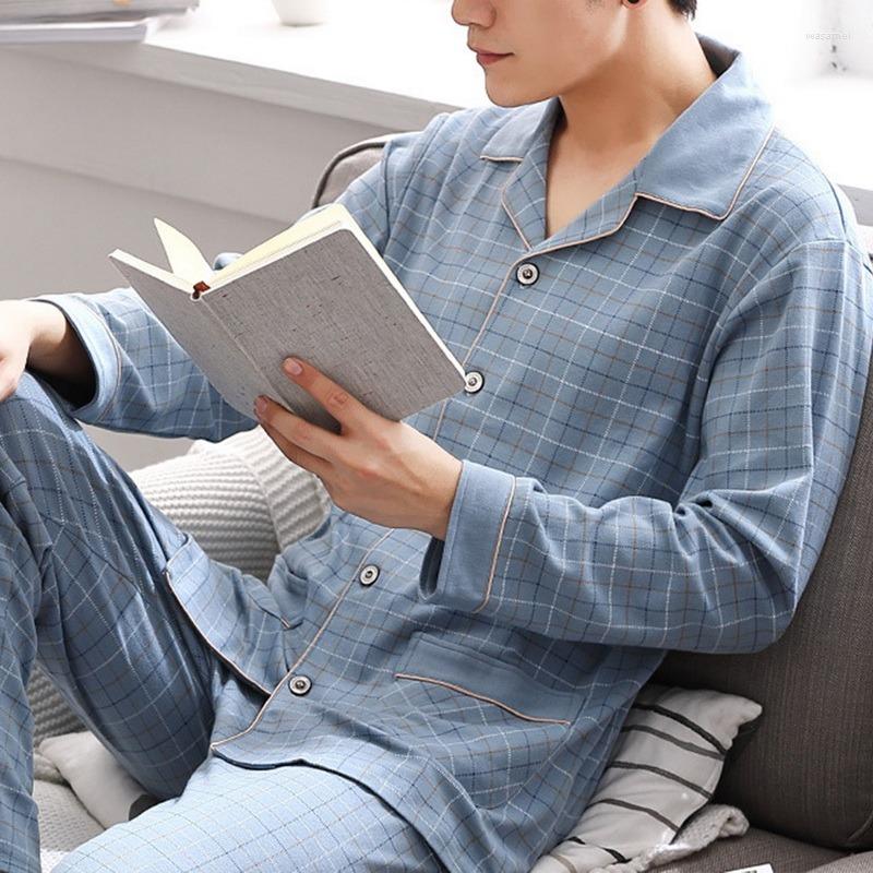 Men's Sleepwear Men Striped Cotton Pajama Sets For Short Sleeve Long Pants Pyjama Male Homewear Lounge Wear Clothes, Light grey c
Men's Sleepwear Men Striped Cotton Pajama Sets For Short Sleeve Long Pants Pyjama Male Homewear Lounge Wear Clothes, Light grey c
