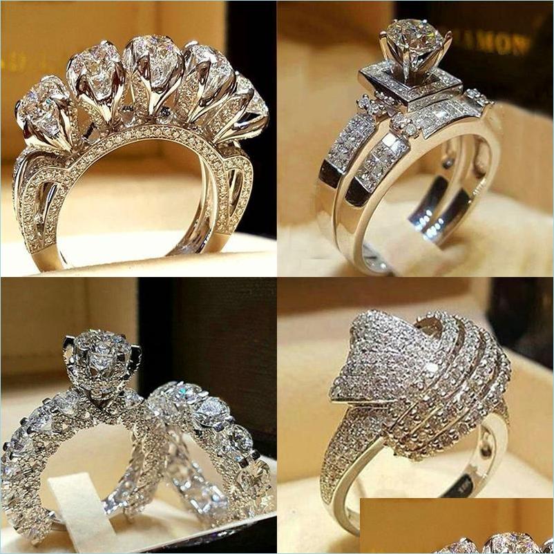 Wedding Rings Wedding Rings Luxury Male Female Crystal Zircon Stone Ring Vintage 925 Sier Set Promise Engagement For Men And Women Dr Dhidz
Wedding Rings Wedding Rings Luxury Male Female Crystal Zircon Stone Ring Vintage 925 Sier Set Promise Engagement For Men And Women Dr Dhidz