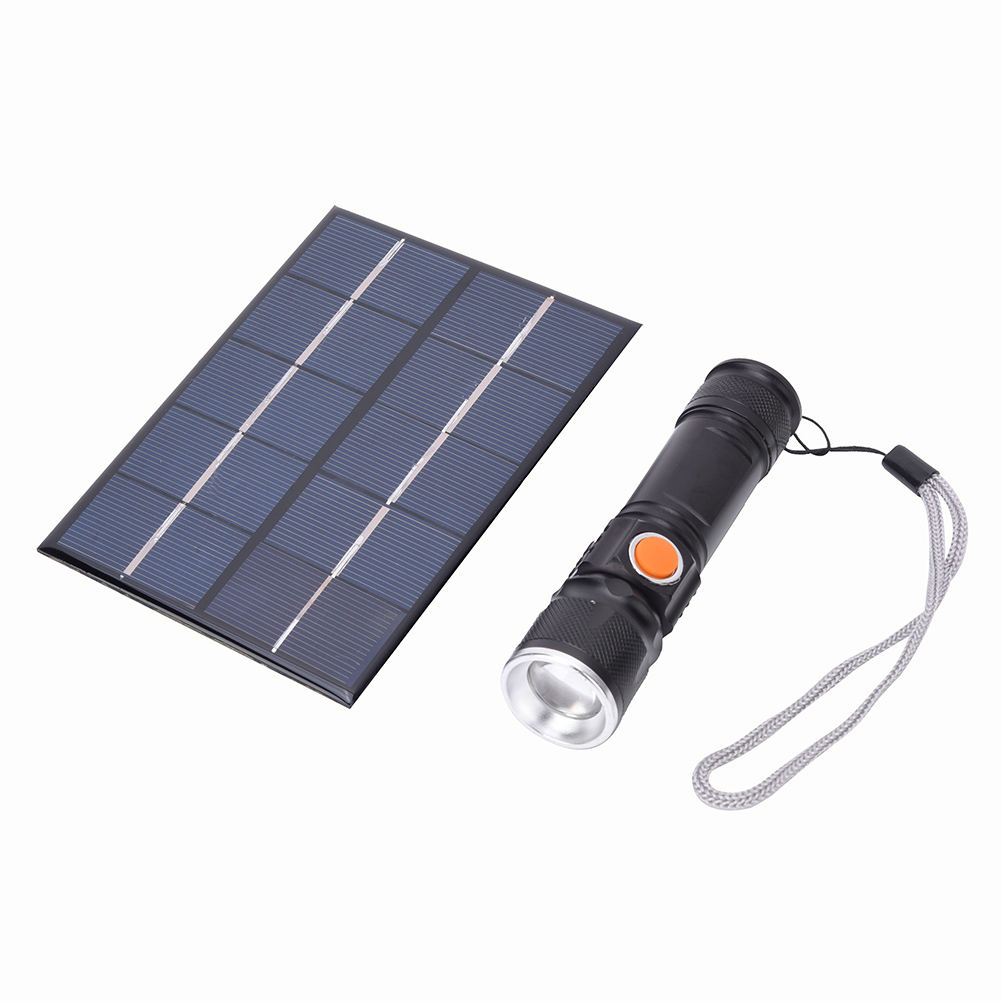 2W 5V Portable Solar Charging Panel with Strong Light USB Solar Charger Flashlight Torch
2W 5V Portable Solar Charging Panel with Strong Light USB Solar Charger Flashlight Torch