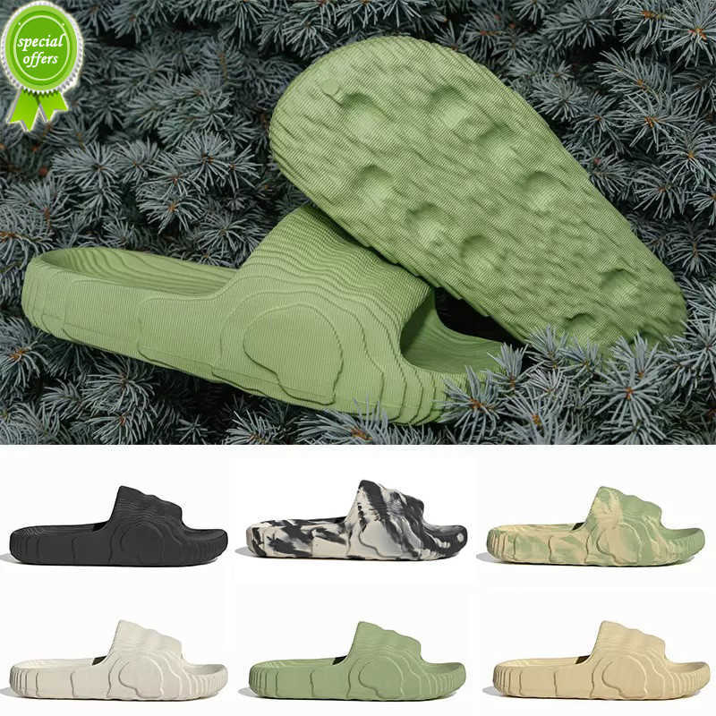 Newest Adilette 22 Slides Slippers Designer Mens Women Sandals Black Grey Desert Sand Magic Lime Luxury Slide Slipper Summer Sandal Fashion, Color#3 
Newest Adilette 22 Slides Slippers Designer Mens Women Sandals Black Grey Desert Sand Magic Lime Luxury Slide Slipper Summer Sandal Fashion, Color#3