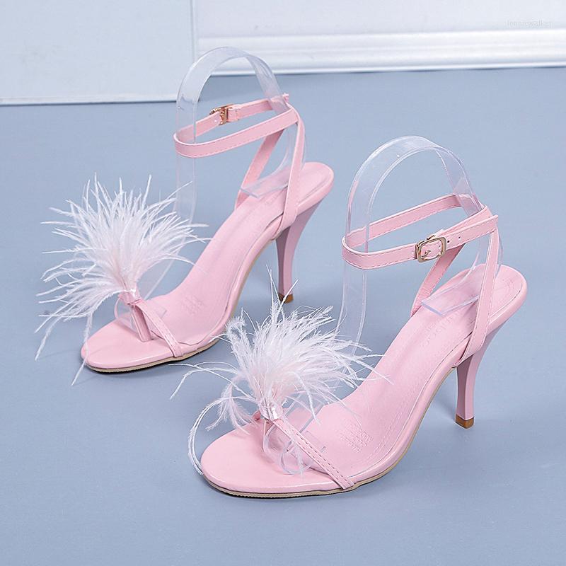 Sandals 2022 Green Feather Women Flip-flops Leather High Heels Sandalias Ladies Summer Fur Shoes Pumps Party Wedding Woman, Green heel 10cm
Sandals 2022 Green Feather Women Flip-flops Leather High Heels Sandalias Ladies Summer Fur Shoes Pumps Party Wedding Woman, Green heel 10cm