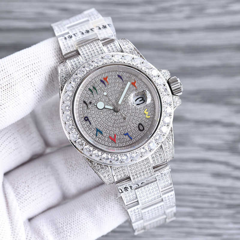 Wristwatches Mens Diamond Watch 42MM Automatic Mechanical Watch Ladi Wristwatch Montre de Luxe Stainls Steel For Men Fashion Wristwatch Various Digital, Color 4
Wristwatches Mens Diamond Watch 42MM Automatic Mechanical Watch Ladi Wristwatch Montre de Luxe Stainls Steel For Men Fashion Wristwatch Various Digital, Color 4