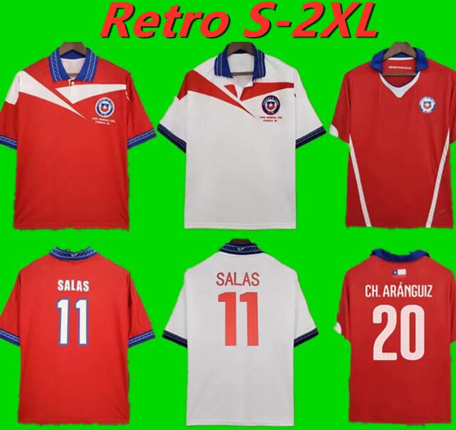 1997 1998 Chile Retro Soccer Jersey SALAS ZAMORANO VARGAS CH. ARANGUIZ DAVID 2014 Home Away White Short SALAS Sleeve Football Shirt Uniforms, Fgcx8559 1997 1998 long sleeves away
1997 1998 Chile Retro Soccer Jersey SALAS ZAMORANO VARGAS CH. ARANGUIZ DAVID 2014 Home Away White Short SALAS Sleeve Football Shirt Uniforms, Fgcx8559 1997 1998 long sleeves away