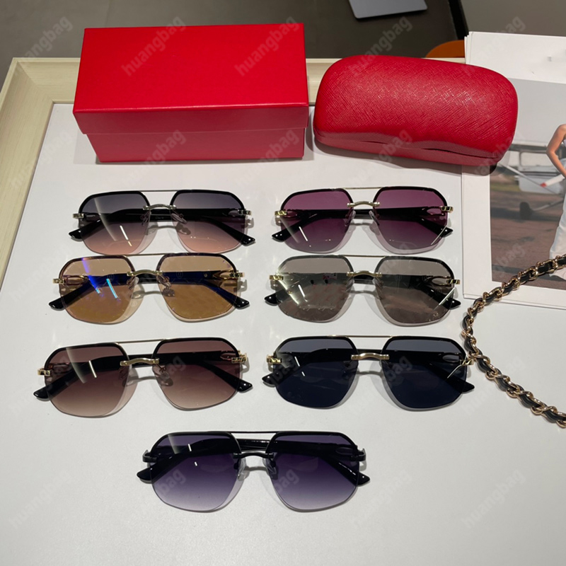 Pilot Sunglasses Fashion Glasses Top Designer Glass Unisex Sunglass Rimless Eyeglasses Adumbral Eyeglass Square Rimless Rimmed Lens Metal Curved Outdoor
Pilot Sunglasses Fashion Glasses Top Designer Glass Unisex Sunglass Rimless Eyeglasses Adumbral Eyeglass Square Rimless Rimmed Lens Metal Curved Outdoor