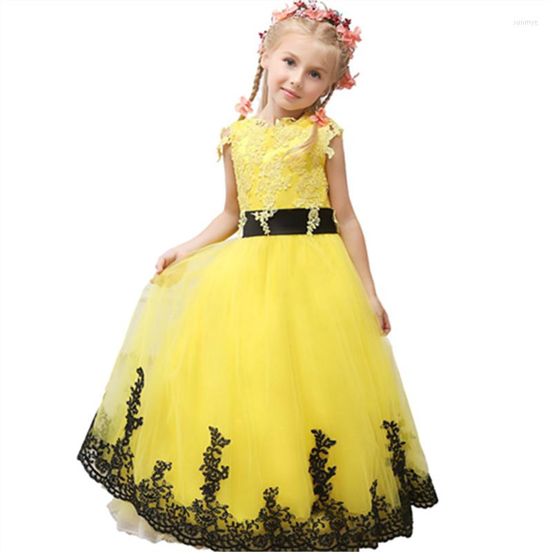 Girl Dresses Flower Dress Yellow Lace Tulle First Communion For Girls Puffy Pageant Ball Gown Kids Prom, Blue
Girl Dresses Flower Dress Yellow Lace Tulle First Communion For Girls Puffy Pageant Ball Gown Kids Prom, Blue