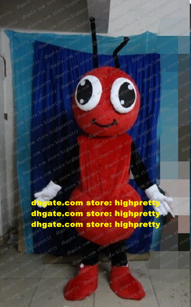 Cool Red Ant Bee Mascot Costume Mascotte Formicidae Honeybee Apidae With Small White Wings Happy Face Adult No.3837, As in photos
Cool Red Ant Bee Mascot Costume Mascotte Formicidae Honeybee Apidae With Small White Wings Happy Face Adult No.3837, As in photos