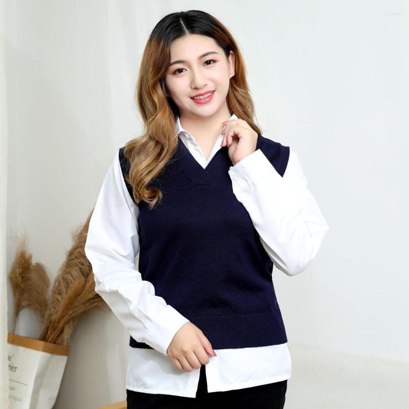 Women' Vests Woman Loose Plus Size XL XXL 3XL 4XL Black V-neck Korean Style Oversized Vest Sleeveless Solid Color Thin Knitted Sweater
Women' Vests Woman Loose Plus Size XL XXL 3XL 4XL Black V-neck Korean Style Oversized Vest Sleeveless Solid Color Thin Knitted Sweater