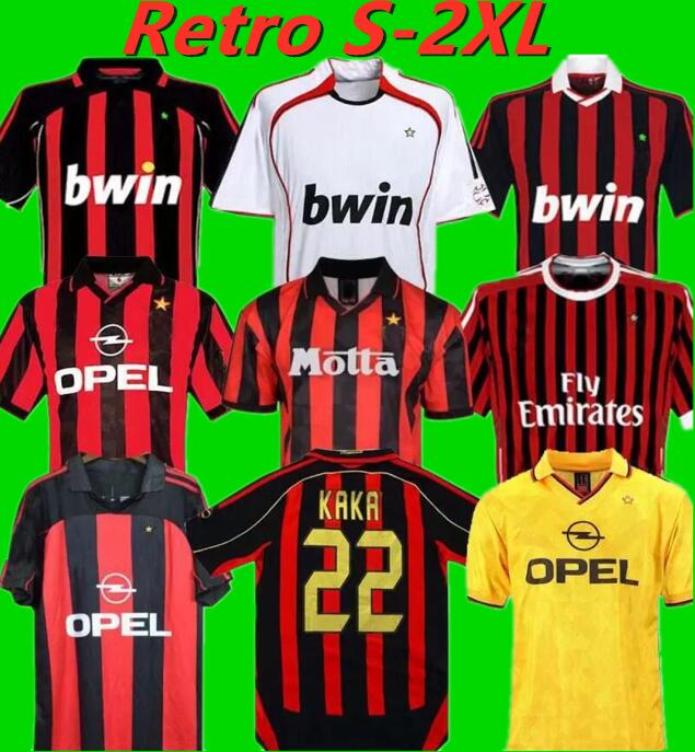 90 91 Retro SOCCER JERSEY shirts home 95 96 97 Gullit 01 02 03 Maldini Van Basten football KAKA Inzaghi 06 07 milan 2009 PIRLO SHEVCHENKO GATTUSO Ac Milans, 06/07 away long
90 91 Retro SOCCER JERSEY shirts home 95 96 97 Gullit 01 02 03 Maldini Van Basten football KAKA Inzaghi 06 07 milan 2009 PIRLO SHEVCHENKO GATTUSO Ac Milans, 06/07 away long