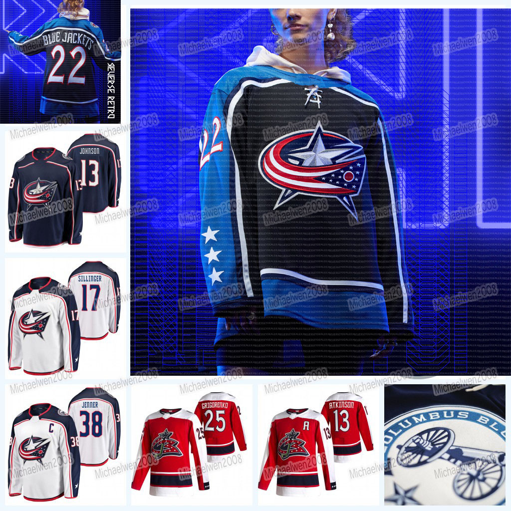 Johnny Gaudreau 2022-23 Reverse Retro Blue Jackets Jersey Boone Jenner Elvis Merzlikins Adam Boqvist Zach Werenski Patrik Laine Yegor Chinakhov Cole Sillinger, Black
Johnny Gaudreau 2022-23 Reverse Retro Blue Jackets Jersey Boone Jenner Elvis Merzlikins Adam Boqvist Zach Werenski Patrik Laine Yegor Chinakhov Cole Sillinger, Black
