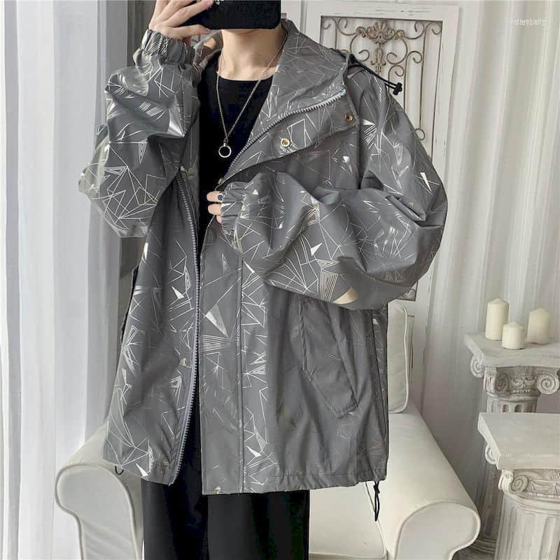 Men's Trench Coats Men's 2022 Spring Autumn Reflective Jacket Men Women Korean Trend Hong Kong Style Handsome Homeboy Temperament Loose, Black
Men's Trench Coats Men's 2022 Spring Autumn Reflective Jacket Men Women Korean Trend Hong Kong Style Handsome Homeboy Temperament Loose, Black