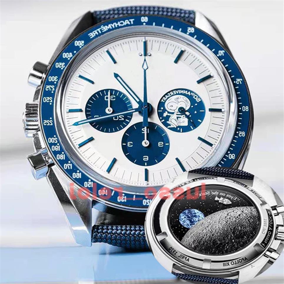 1970 Men Mens 50th snoopys apollo's Limited Edition LuxuryrWatch Watches Automatic Movement Mechanical James bond 007 master262O, Not ship
1970 Men Mens 50th snoopys apollo's Limited Edition LuxuryrWatch Watches Automatic Movement Mechanical James bond 007 master262O, Not ship