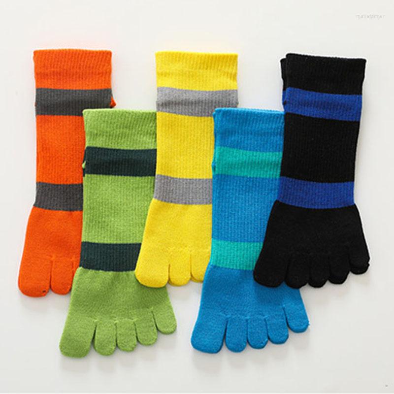 Men's Socks 5 Pairs Cotton Sport With Toes Colorful Young Mens Big Stripes Five Fingers Bright Color Short Tube Toe Sokken, 5 pairs yellow
Men's Socks 5 Pairs Cotton Sport With Toes Colorful Young Mens Big Stripes Five Fingers Bright Color Short Tube Toe Sokken, 5 pairs yellow