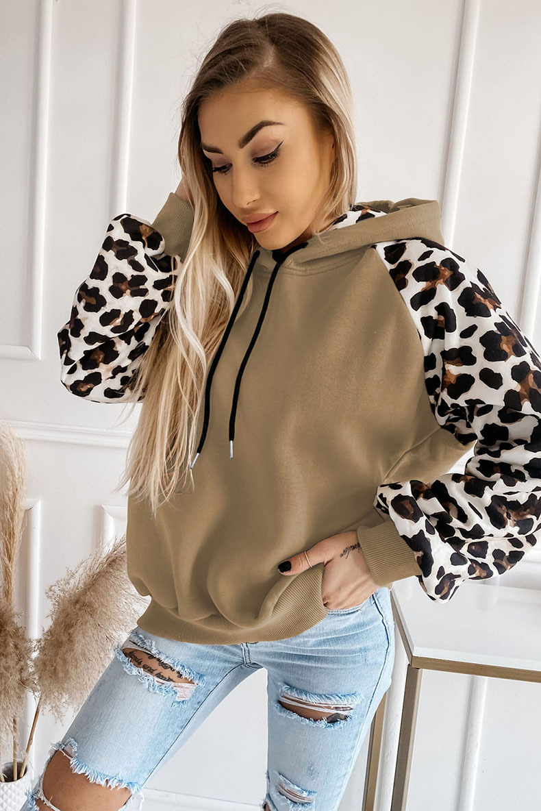 Women' Hoodies Sweatshirts Leopard print long sleeve hoodie casual loose sweater blouse, 01
Women' Hoodies Sweatshirts Leopard print long sleeve hoodie casual loose sweater blouse, 01