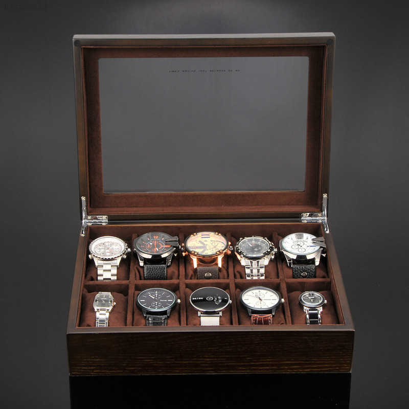 Storage Box Luxury Solid Wooden Case Retro Wooden Display Boxes es For Men Organizer 10 Seats Vi J220825 J220906
Storage Box Luxury Solid Wooden Case Retro Wooden Display Boxes es For Men Organizer 10 Seats Vi J220825 J220906