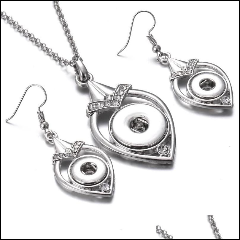 Earrings Necklace Noosa Crystal Snap Button Jewelry Set Waterdrop 18Mm Necklace 12Mm Earrings For Women Bohemia Gift Drop Delivery Dhur0, As showture
Earrings Necklace Noosa Crystal Snap Button Jewelry Set Waterdrop 18Mm Necklace 12Mm Earrings For Women Bohemia Gift Drop Delivery Dhur0, As showture