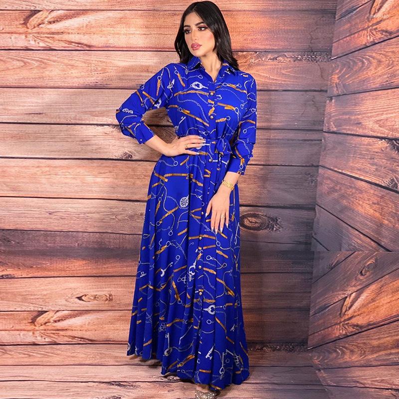 Ethnic Clothing Elegant Muslim Women's Shirt Dress Caftan Marocain Evening Dresses 2022 Long Sleeve Maxi Vestidos Kaftan Robe Femme
Ethnic Clothing Elegant Muslim Women's Shirt Dress Caftan Marocain Evening Dresses 2022 Long Sleeve Maxi Vestidos Kaftan Robe Femme