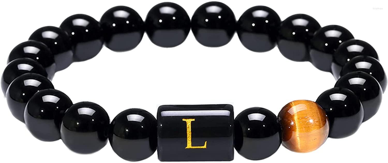 Bangle 26 Letter Men Women Bracelets 8mm 10mm Natural Tiger Eye Stone Beads Bracelet Lucky Blessing Beaded Fashion Jewelry
Bangle 26 Letter Men Women Bracelets 8mm 10mm Natural Tiger Eye Stone Beads Bracelet Lucky Blessing Beaded Fashion Jewelry