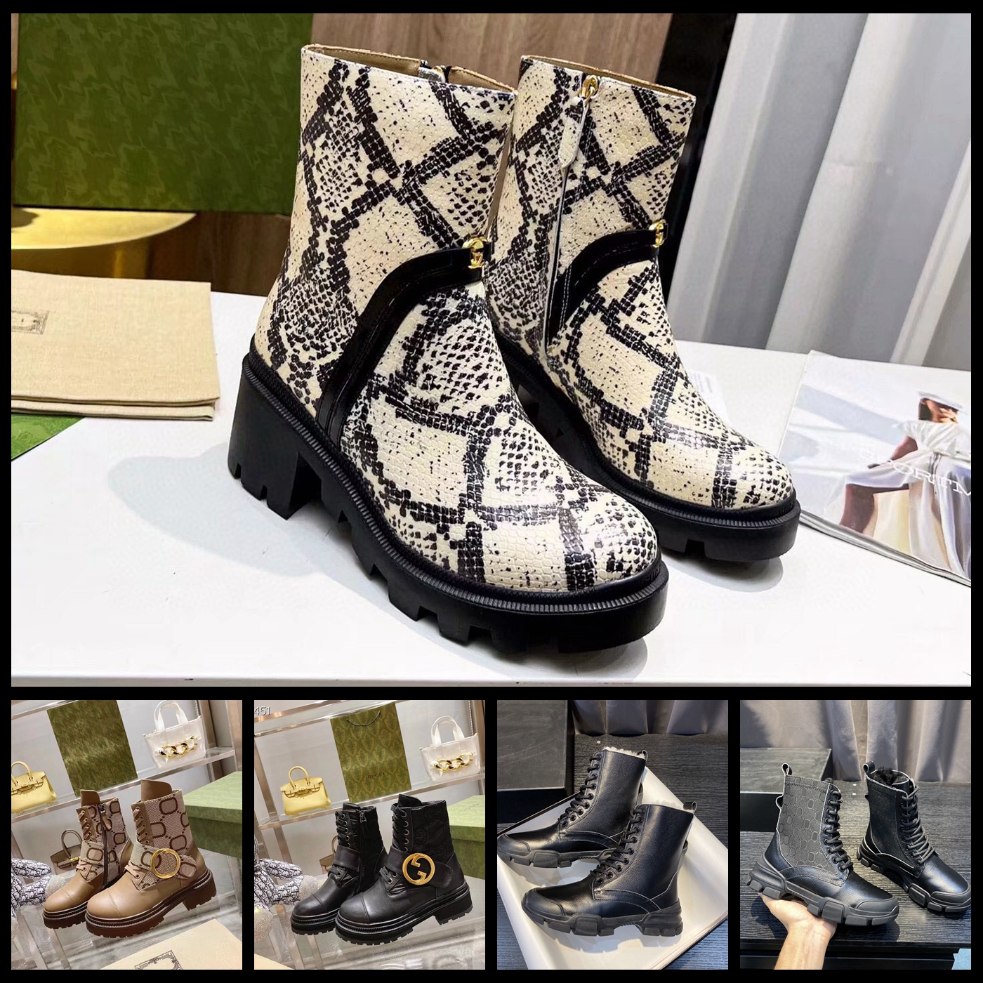 Designer Boots Paris Luxury Brand Boot Genuine Leather Martin Ankle Booties Woman Short Boot Sneakers Trainers Slipper Sandals by shoebrand W198 08, #5
Designer Boots Paris Luxury Brand Boot Genuine Leather Martin Ankle Booties Woman Short Boot Sneakers Trainers Slipper Sandals by shoebrand W198 08, #5