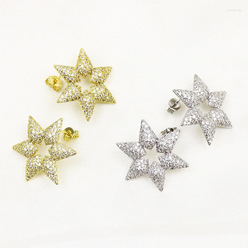 Stud Earrings 5 Pairs Star Zircon Shape Jewelry 18k Gold Plated Women Hoop Earring Gift 51892
Stud Earrings 5 Pairs Star Zircon Shape Jewelry 18k Gold Plated Women Hoop Earring Gift 51892