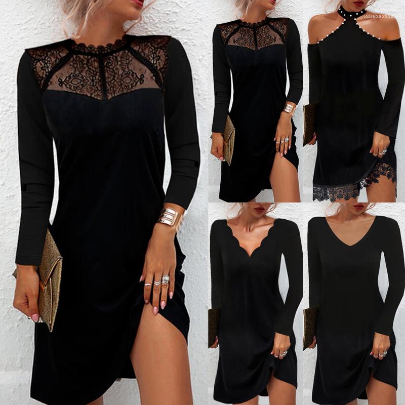 Casual Dresses Black For Women Lace Long Sleeve Dress 2022 Fashion Ladies Slim Fit Sexy Party Vestido Feminino, 517hs
Casual Dresses Black For Women Lace Long Sleeve Dress 2022 Fashion Ladies Slim Fit Sexy Party Vestido Feminino, 517hs