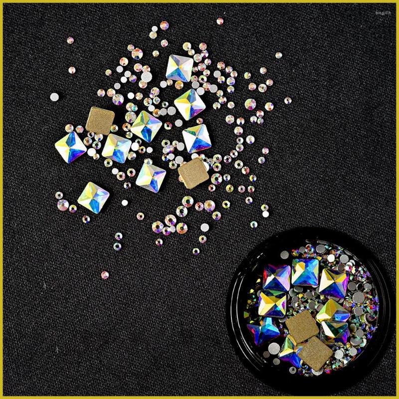 Nail Art Decorations 10pcs Geometic 200pcs Tiny Round Rhinestone 3D AB Aurora Clear Flat Back Shiny Stones Mixed Size Gems Crystal
Nail Art Decorations 10pcs Geometic 200pcs Tiny Round Rhinestone 3D AB Aurora Clear Flat Back Shiny Stones Mixed Size Gems Crystal