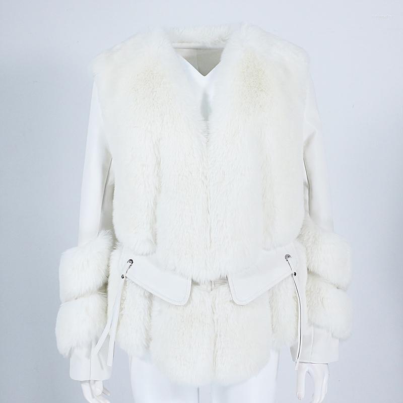 Women's Fur Furyourself 2022 Ecofur Faux Coat Winter Jacket Women PU Leather Outerwear Detachable Streetwear Locomotive, Pink coat
Women's Fur Furyourself 2022 Ecofur Faux Coat Winter Jacket Women PU Leather Outerwear Detachable Streetwear Locomotive, Pink coat