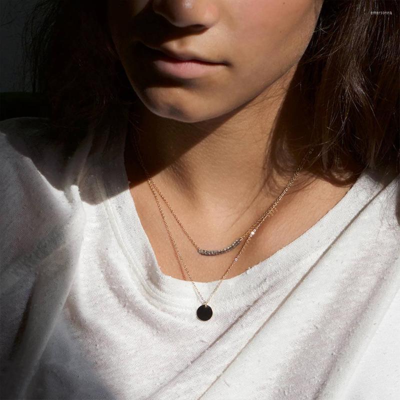 Choker Stainless Steel Necklace For Women Simple Design Minimalist Necklaces Gold Color Pendant Party Jewelry CDNN021
Choker Stainless Steel Necklace For Women Simple Design Minimalist Necklaces Gold Color Pendant Party Jewelry CDNN021