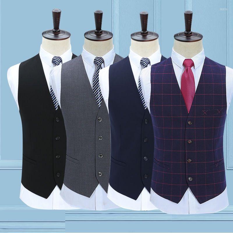 Men's Vests British Style Mens Suit Vest Casual Business Sleeveless Waistcoat Wedding Party Gentlemen Classic HOWDFEO, Black
Men's Vests British Style Mens Suit Vest Casual Business Sleeveless Waistcoat Wedding Party Gentlemen Classic HOWDFEO, Black
