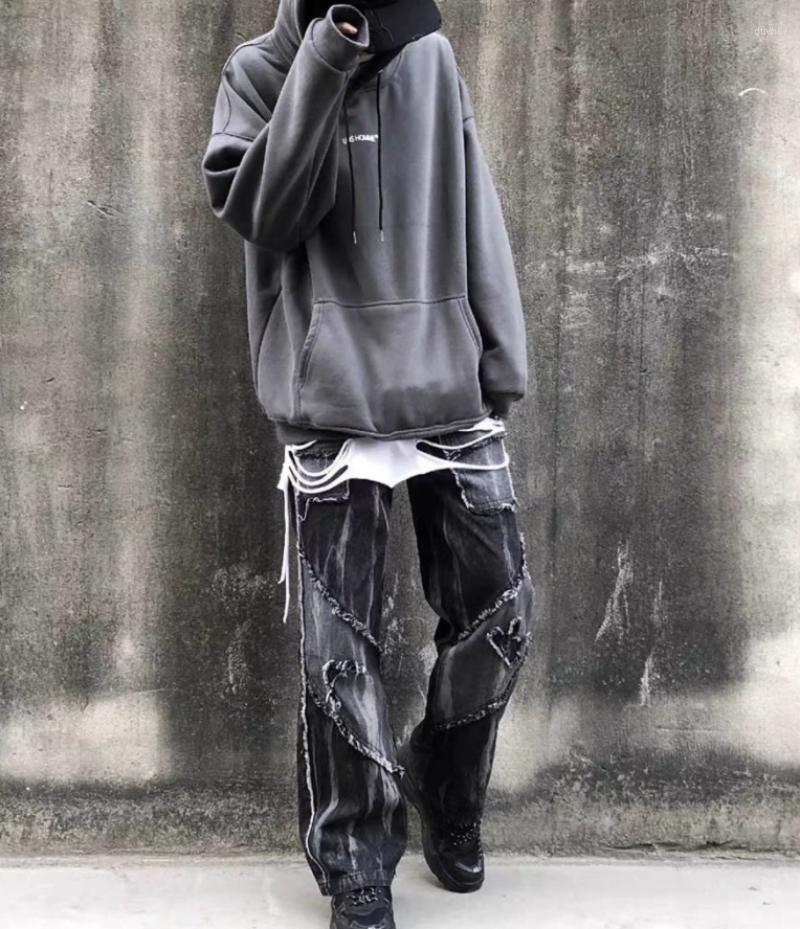 Men' Jeans 2022 Punk Gothic Men' Black Denim Trousers Male Patchwork Goth Pants For Men Streetwear Hip Hop Harajuku Hippie
Men' Jeans 2022 Punk Gothic Men' Black Denim Trousers Male Patchwork Goth Pants For Men Streetwear Hip Hop Harajuku Hippie