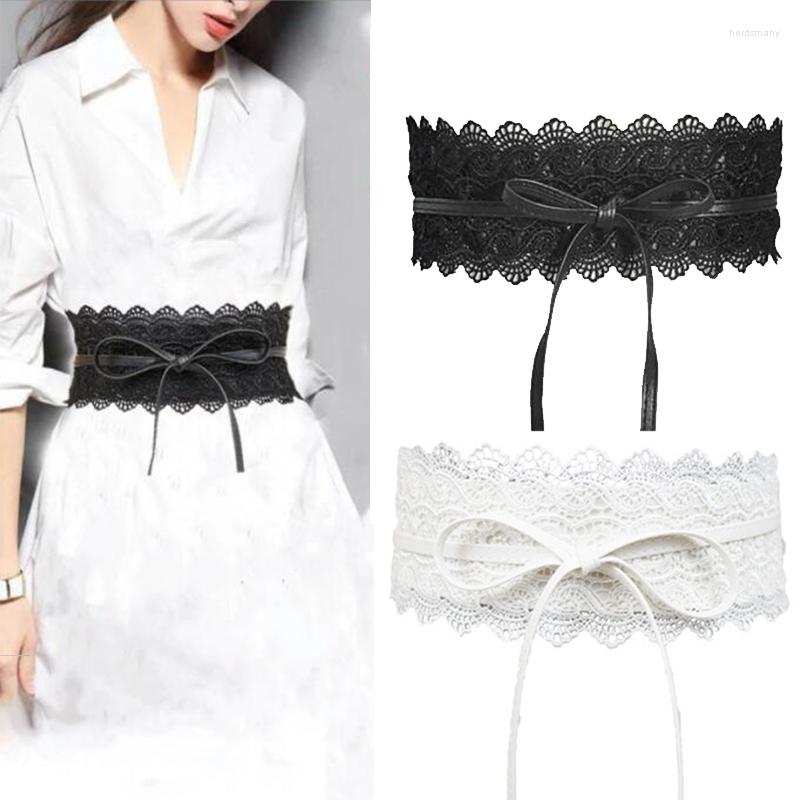 Belts Fashion Wide Bowknot Lace Up Women Corset Belt Black White Slim Body PU Leather Girdle Female Lady Dress Waistbands Cummerbund
Belts Fashion Wide Bowknot Lace Up Women Corset Belt Black White Slim Body PU Leather Girdle Female Lady Dress Waistbands Cummerbund