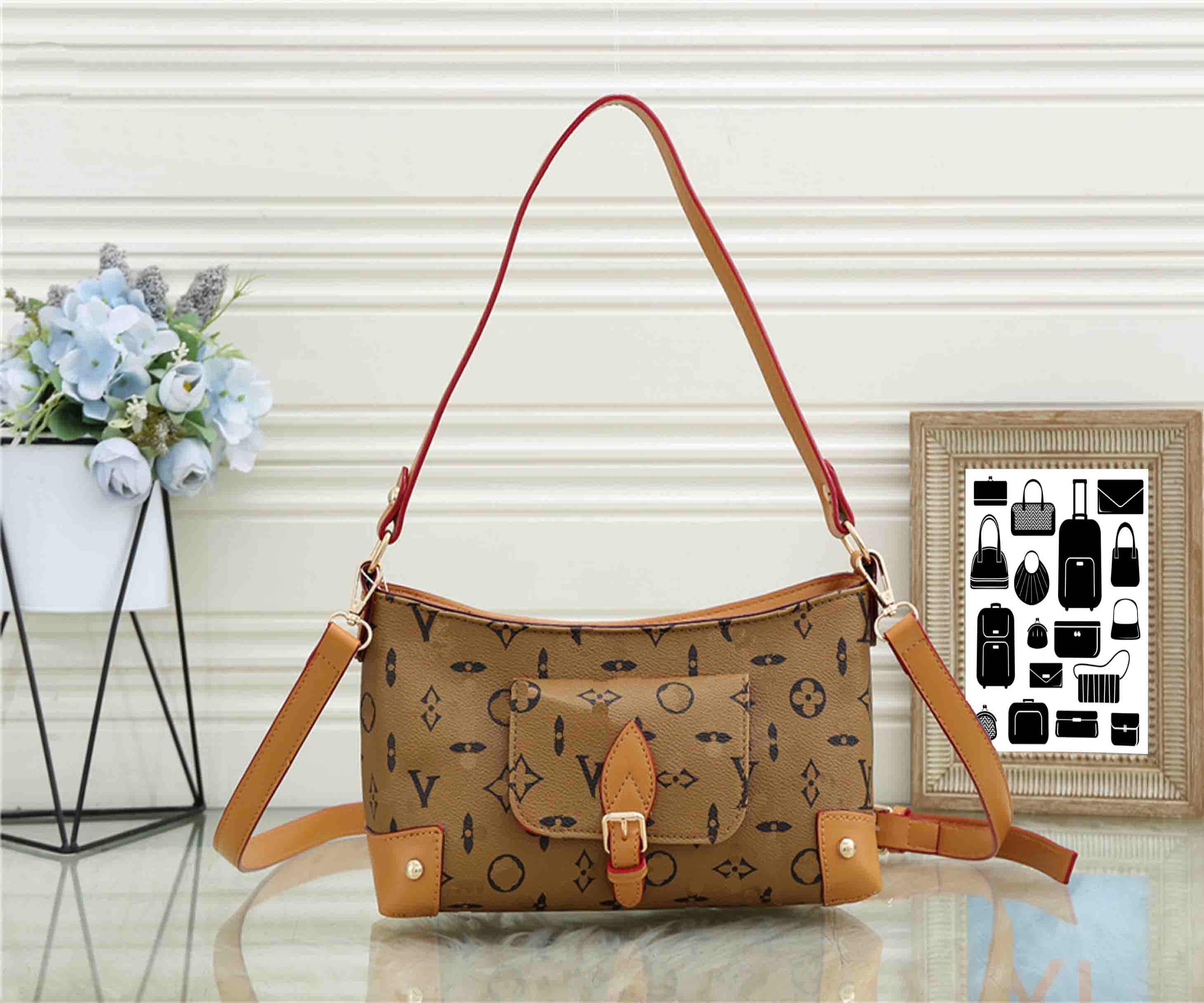 2023 Marmont Bags Luxury Brand Designer Bags For Women Classic Shoulder Messenger Package Leather Crossbody Packages clutch Handbags, Brown
2023 Marmont Bags Luxury Brand Designer Bags For Women Classic Shoulder Messenger Package Leather Crossbody Packages clutch Handbags, Brown