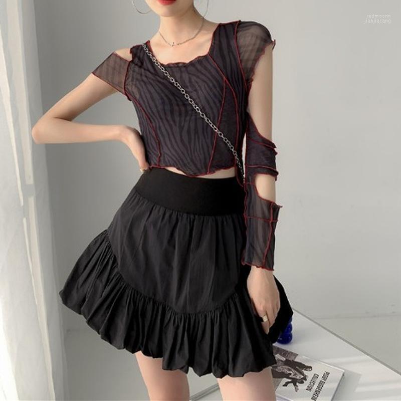 Women's T Shirts Women's T-Shirt Sexy Chic Irregualr Hollow Out Tee Fashion High Street Print Mesh Design Women Shirt Summer 2022 O, Black
Women's T Shirts Women's T-Shirt Sexy Chic Irregualr Hollow Out Tee Fashion High Street Print Mesh Design Women Shirt Summer 2022 O, Black